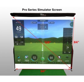Golf simulator equipment kit