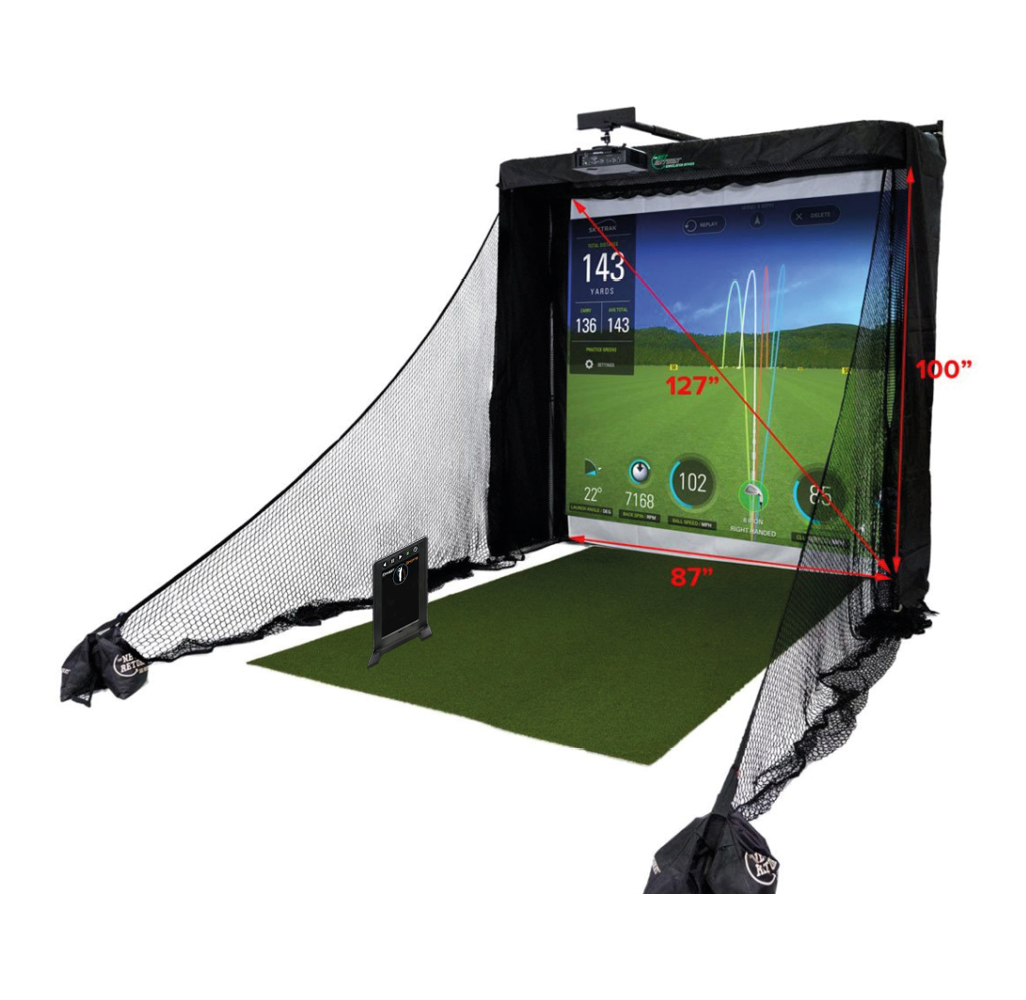 ES Tour Plus The Net Return Simulator Series Golf Net (243 cm - 8')