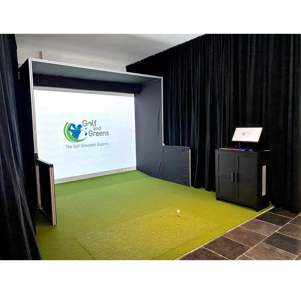 SkyTrak Simulator Box | Indoor Golf Studio At Home | Golf And Greens