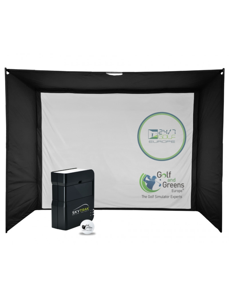 SkyTrak & 24/7 Golf Studio/Enclosure Package | Golf and Greens Europe