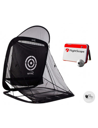 Flightscope Mevo+ & Spornia Package Golf and Greens Europe