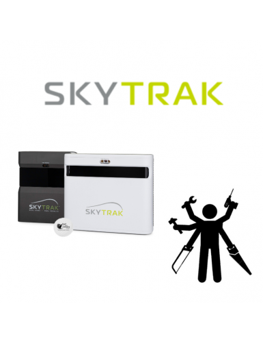 SkyTrak installation