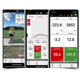 Simulateur golf intérieur FlightScope Mevo+