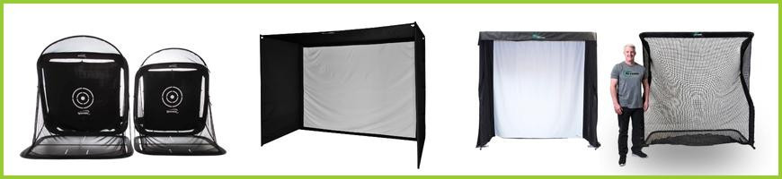 Golf net for indoor and outdoor golf simulator | Golf and Greens