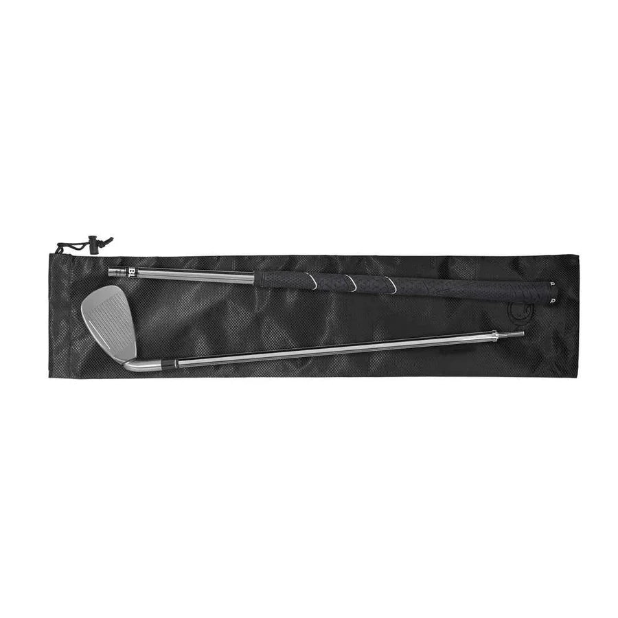 Q Gen 2 8-in-1 golf club packed for travel