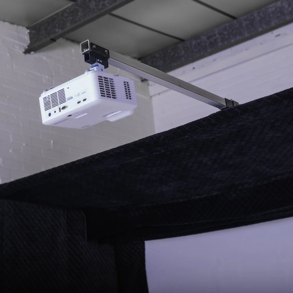Lux Golf Simulator Hitting Enclosure - GolfBays