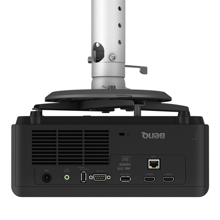 BenQ LK830ST rear view with projector connections