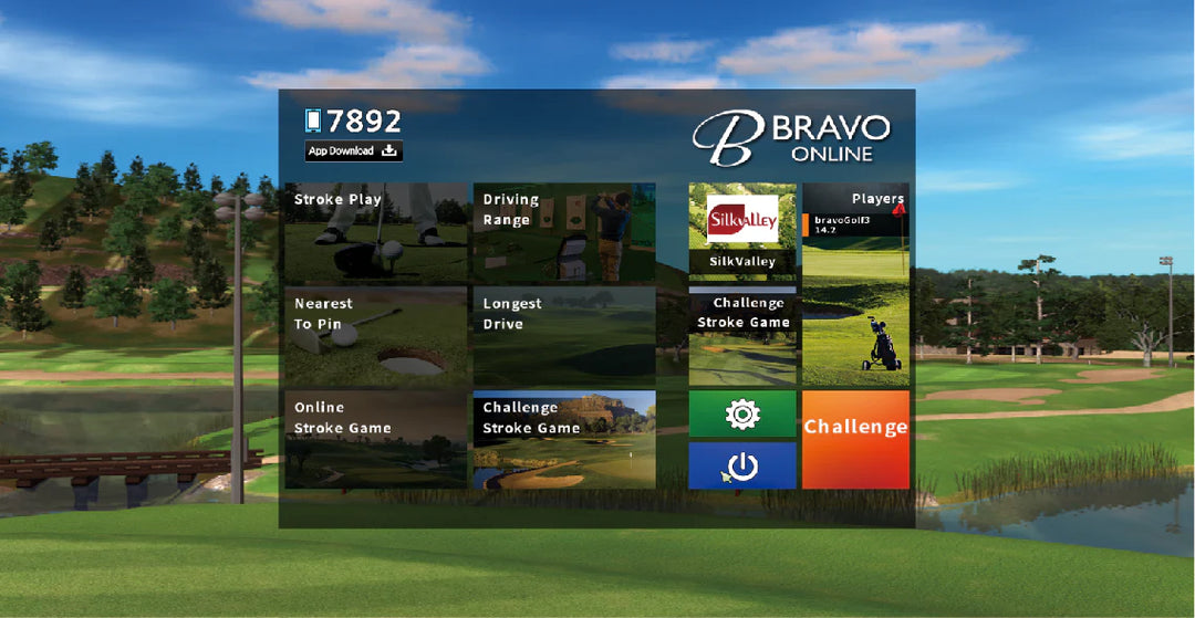 Bravo Golf Simulator putting and green simulation – precise distance and slope feedback