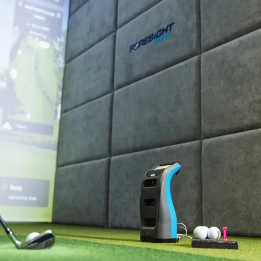 GC3S in action with indoor golf simulator