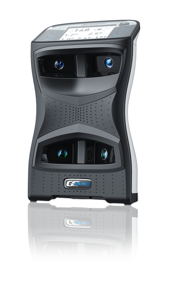 Premium quad-cam golf launch monitor
