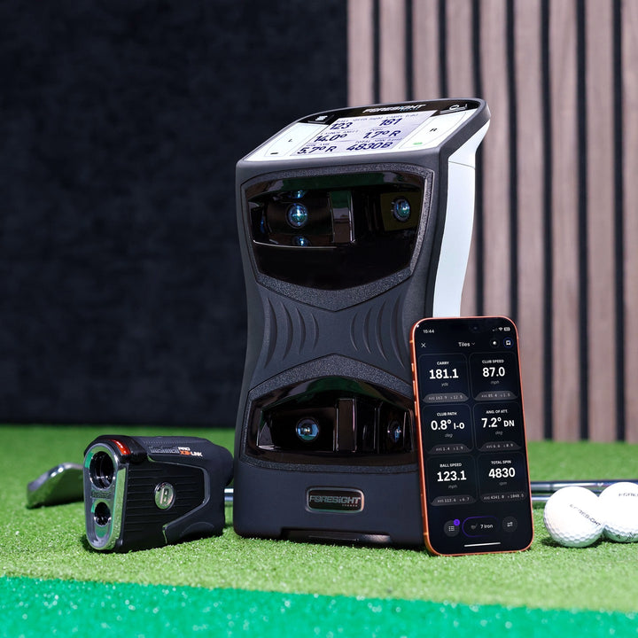 Foresight QuadMAX with a mobile device and rangefinder