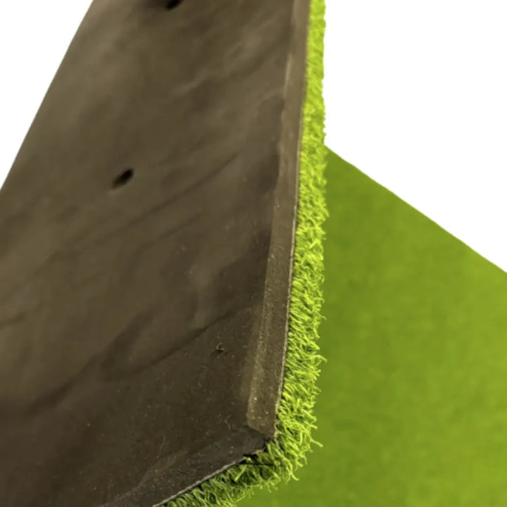 Close-up golf hitting surface