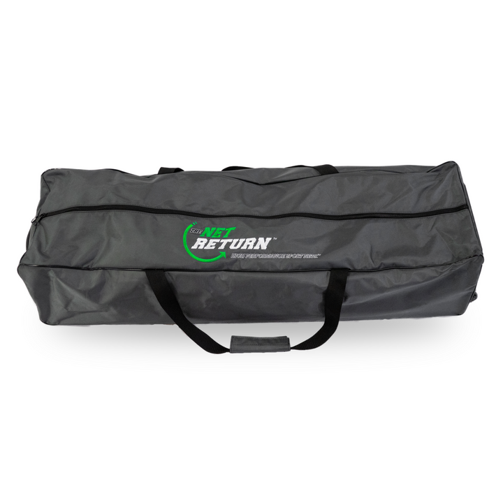 Full view of the Net Return Pro on the Go travel bag showing full length and dual handles.
