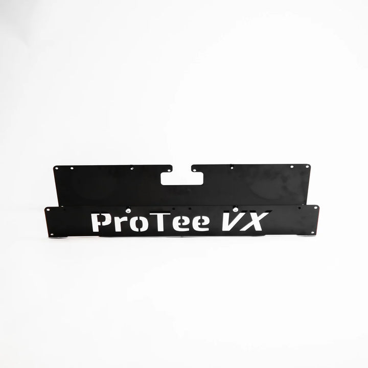 ProTee VX Protective Case front view – durable steel panel enclosure for launch monitor protection in golf simulators
