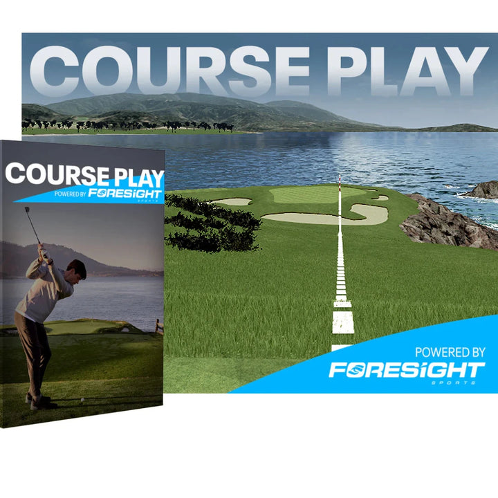 Foresight virtual golf course SkyTrak+
