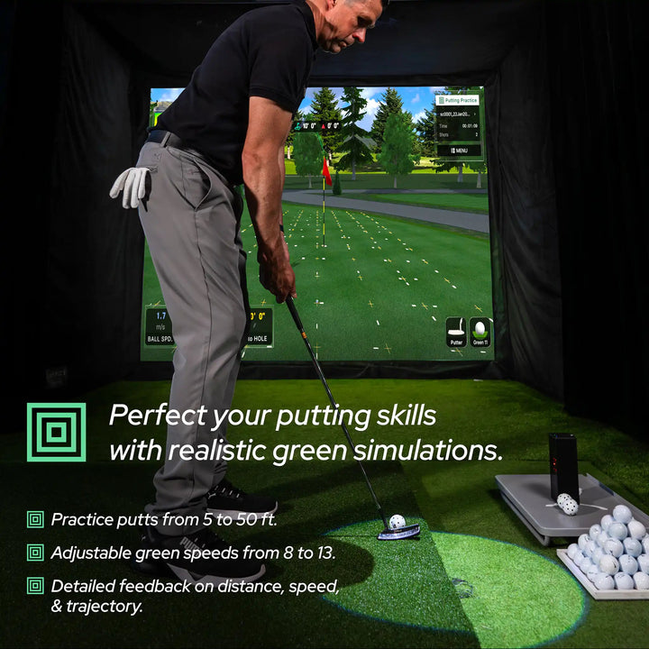 Square Golf Home putting practice