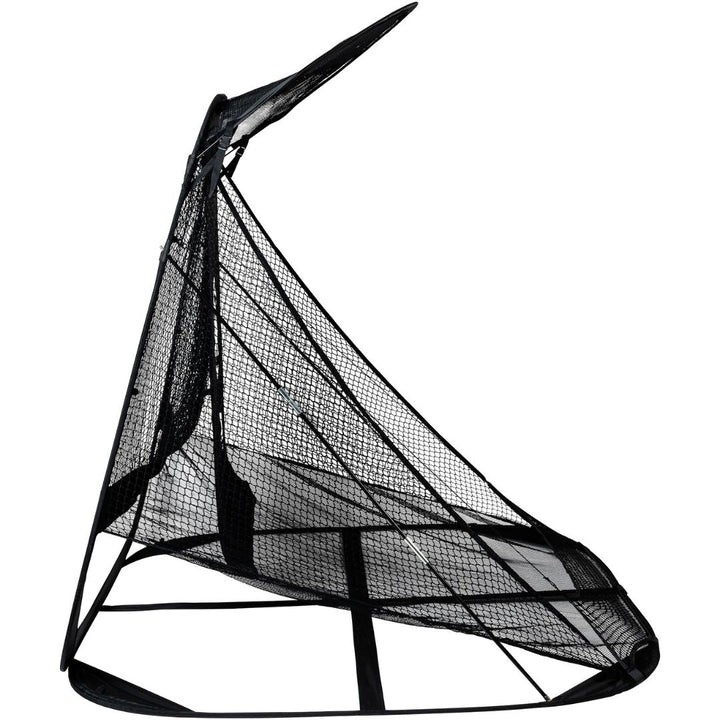 Impact net with ball return system