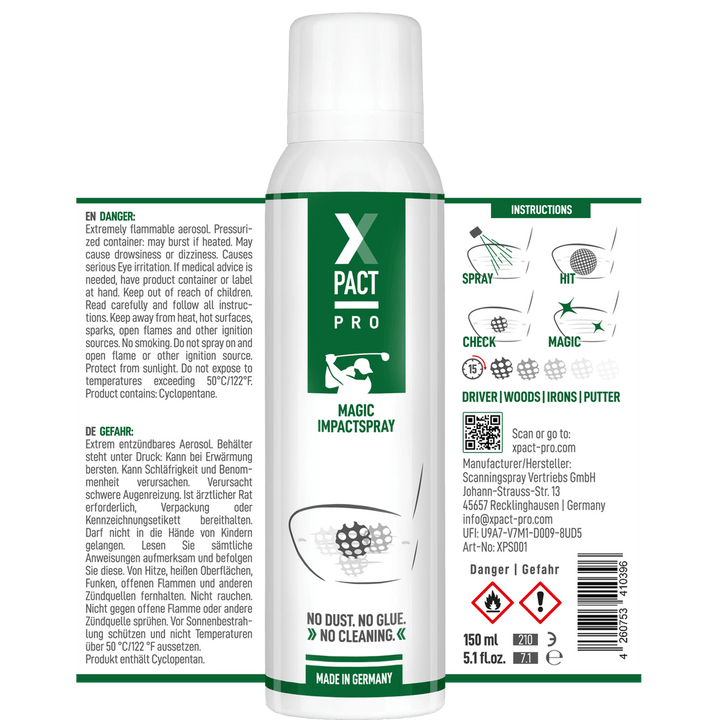 XPACT PRO GOLF IMPACT SPRAY - Default Title Training Aids Golf and Greens